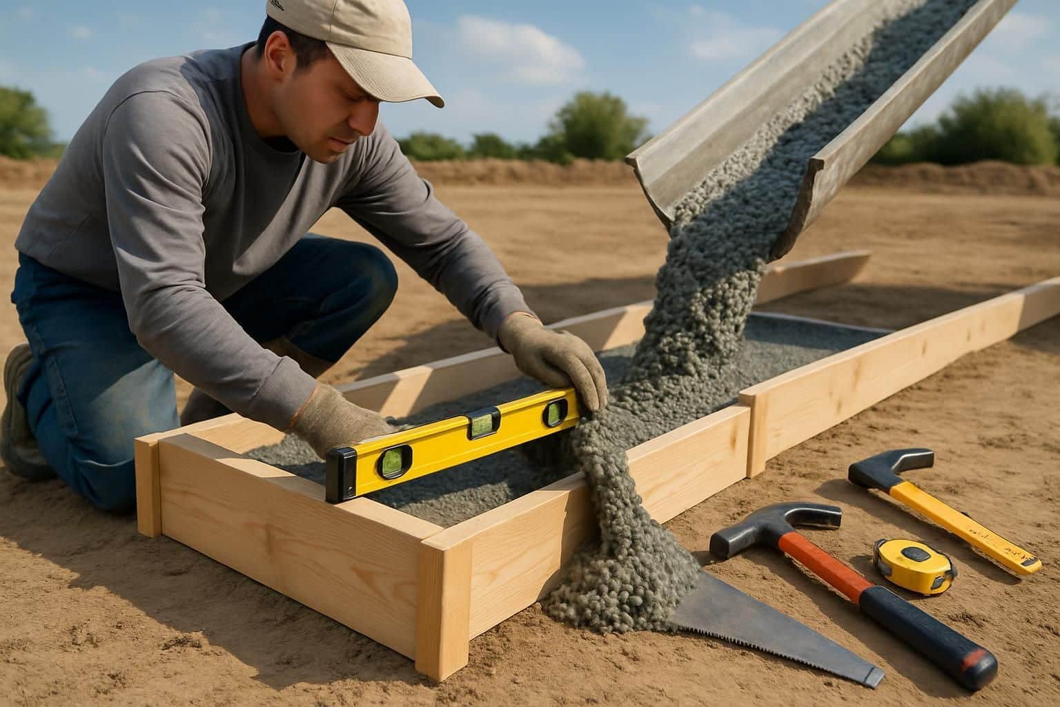 Découvrez les méthodes essentielles pour réussir le coffrage d'une dalle béton, maîtrisez le niveauage parfait et évitez les erreurs courantes pour un ouvrage solide et durable.