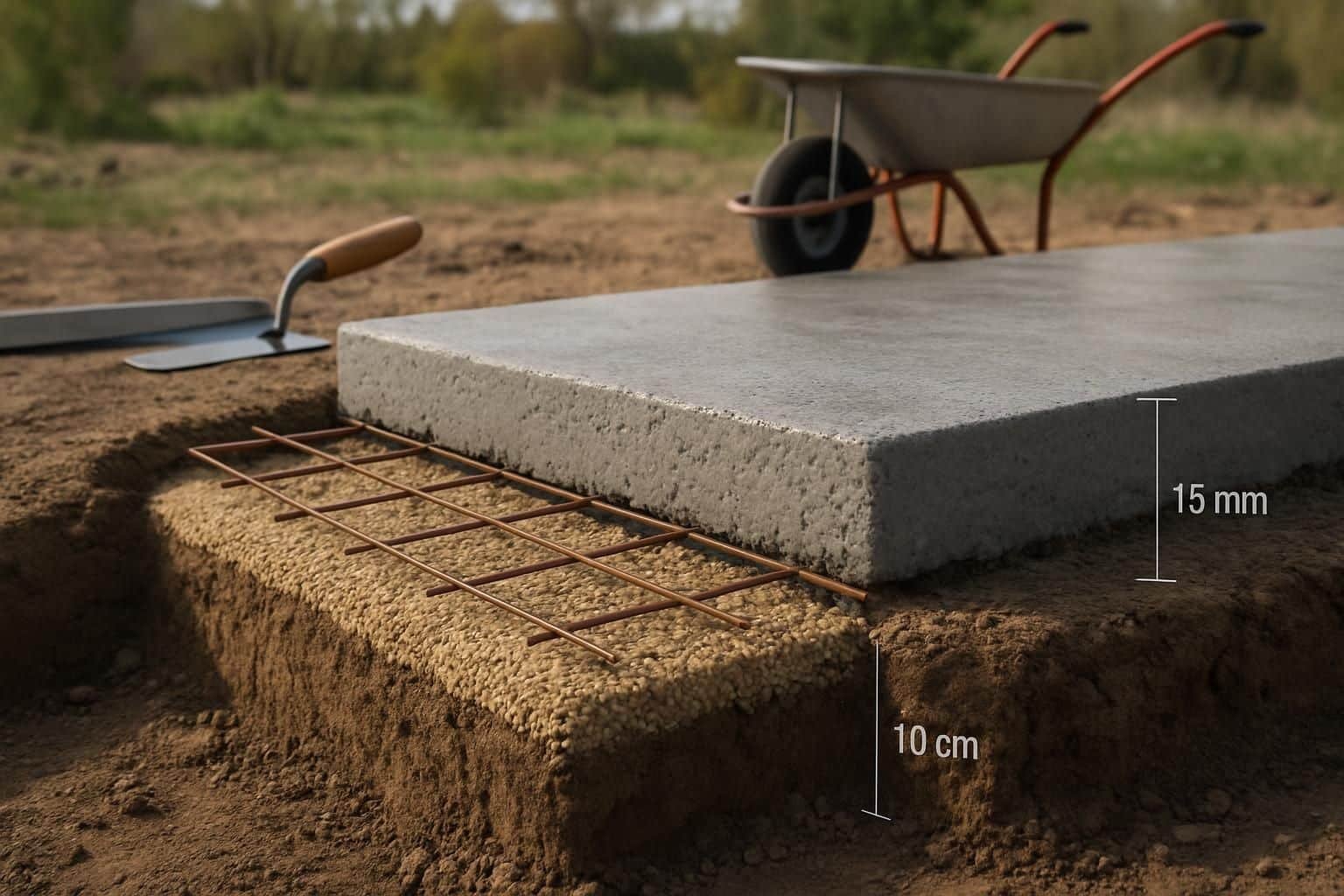 Découvrez comment réaliser une dalle béton sur terre en 2026 : méthode détaillée, épaisseur recommandée et estimation des prix pour réussir votre projet de construction.
