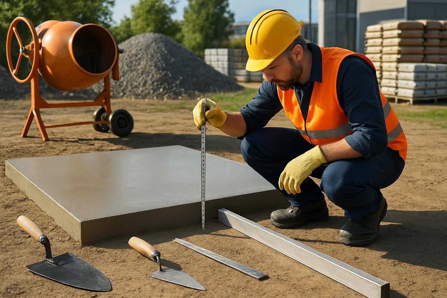 Découvrez le prix au m² d'une dalle béton de 20 cm d'épaisseur en 2026, avec une estimation détaillée du volume nécessaire et du budget à prévoir pour vos travaux de construction.