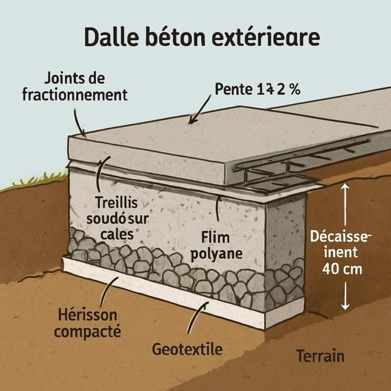 Tarif Dalle Béton M2