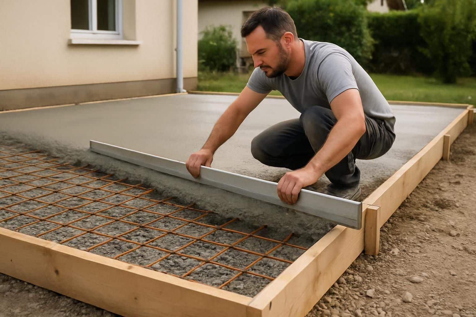 Découvrez le prix moyen au m2 des dalles béton extérieur en fonction de la surface et de l'usage pour mieux planifier votre projet de construction ou rénovation.