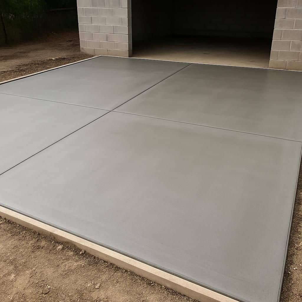 Découvrez le coût réel au m2 d'une dalle de garage en 2026, en fonction de l'épaisseur et des charges pour un budget précis et adapté.