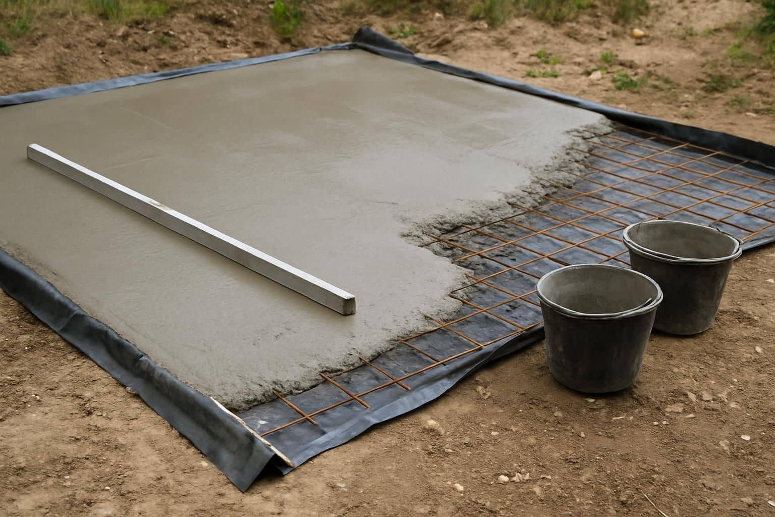 Découvrez comment doser correctement le béton pour une dalle : guide complet sur les proportions, le calcul précis et la quantité de matériau nécessaire par mètre cube.