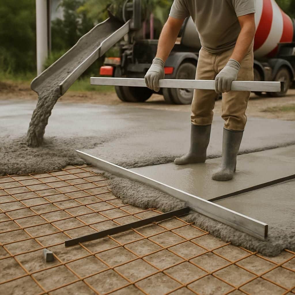 Découvrez comment choisir l'épaisseur idéale de votre dalle béton en fonction de l'usage prévu, pour garantir solidité et durabilité à vos constructions.