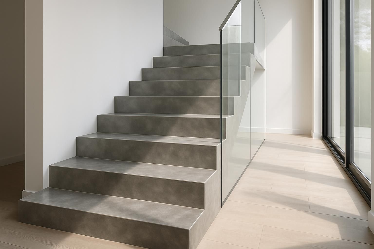 Découvrez comment poser un escalier en béton ciré, les coûts associés et les idées design pour moderniser votre intérieur avec style et élégance.