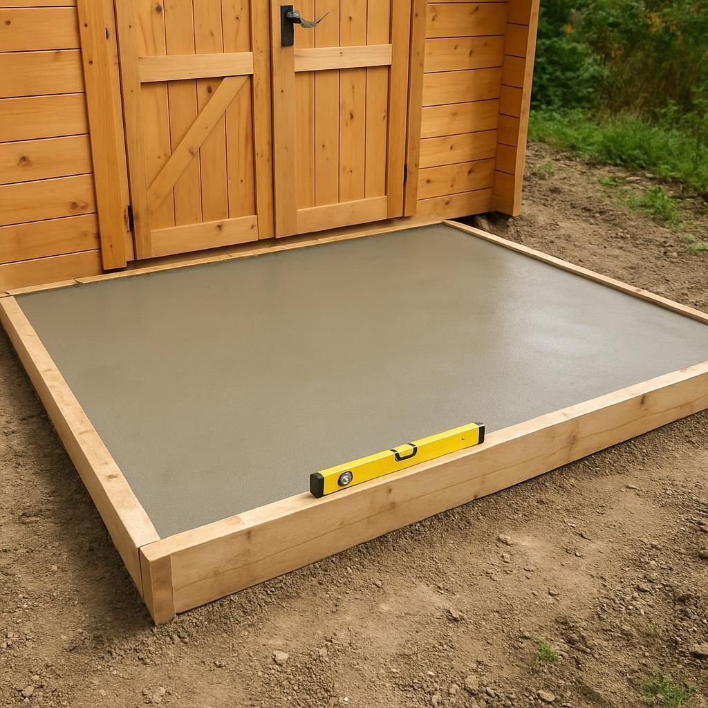 Découvrez comment choisir l'épaisseur idéale et le coût d'une dalle béton pour abri de jardin, afin d'assurer solidité et durabilité à votre installation.