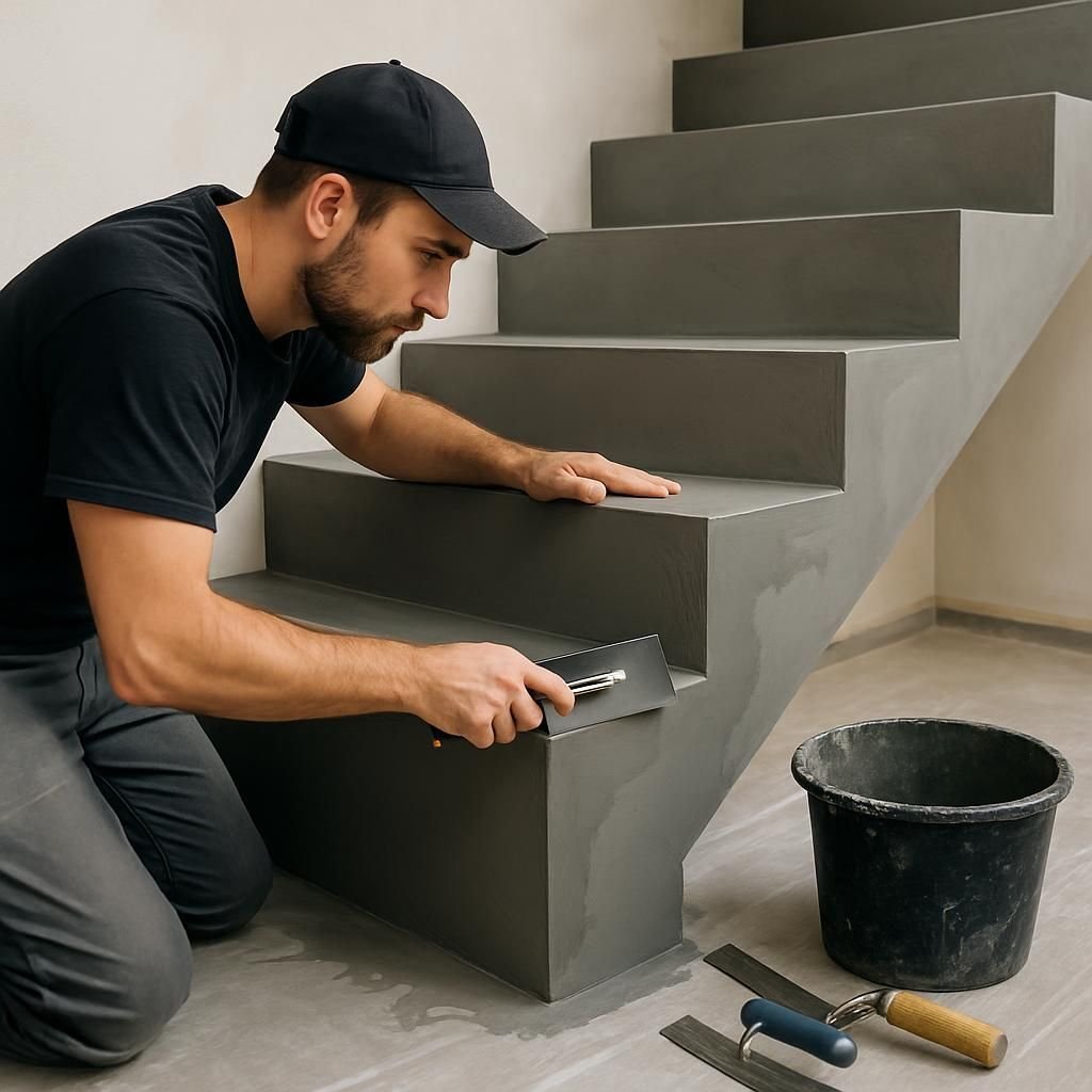 Découvrez tout sur l'escalier en béton ciré : conseils de pose, estimation des prix et idées design pour un intérieur moderne et élégant.