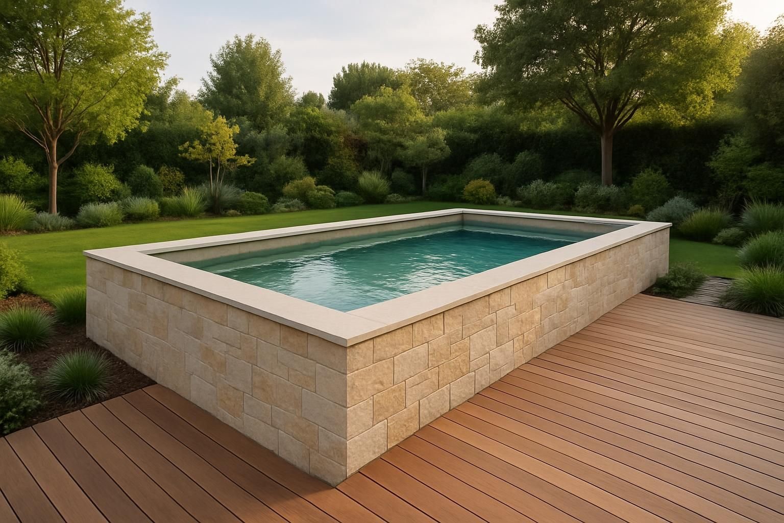 Découvrez comment construire une piscine béton hors-sol, les étapes clés du chantier et les coûts associés pour un projet réussi.