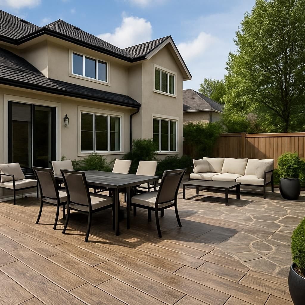 Découvrez tout sur la terrasse en béton imprimé : choix des motifs, tarifs et conseils pour une pose réussie. Apportez style et durabilité à votre extérieur.