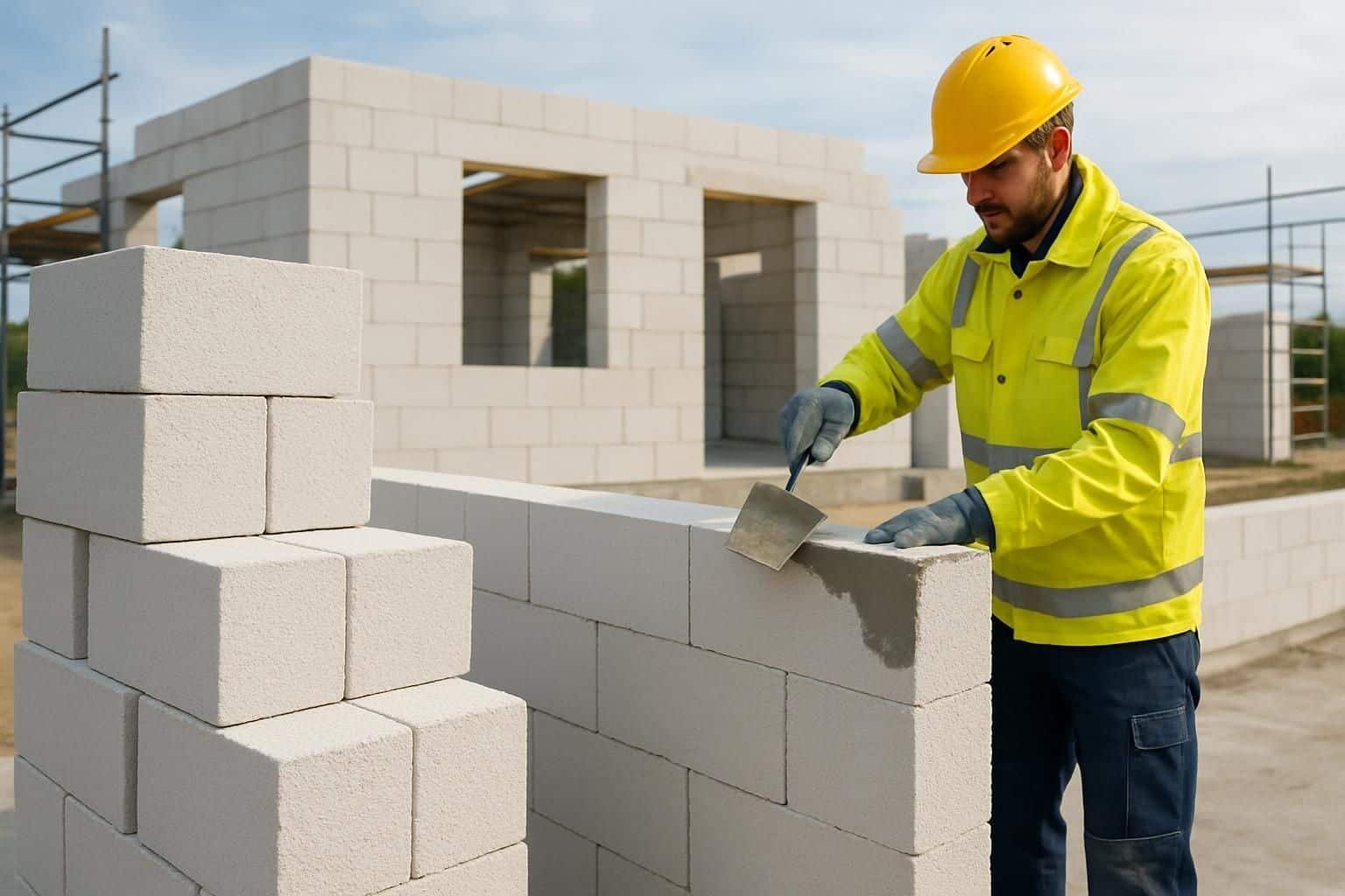 Découvrez les caractéristiques du béton cellulaire et ses multiples utilisations dans la construction. Matériau léger, isolant et durable, idéal pour vos projets.