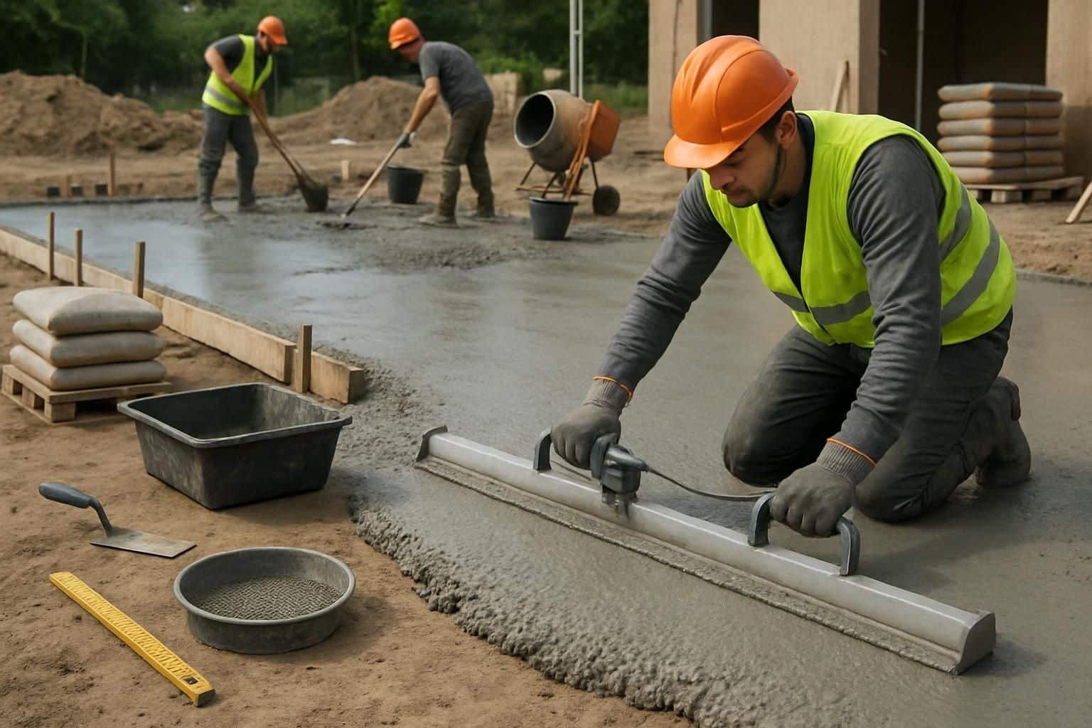 Découvrez notre guide complet pour réaliser une chape béton étape par étape, avec des conseils pratiques pour un résultat durable et de qualité.