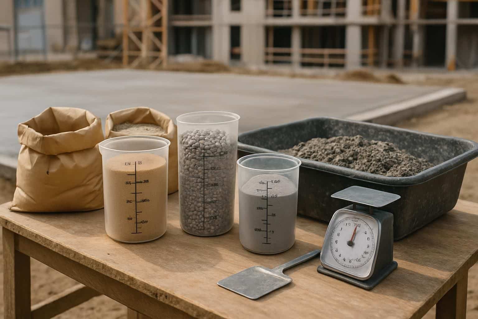 Découvrez notre guide complet pour le dosage précis de la chape béton et réalisez un mélange parfait pour des travaux solides et durables.