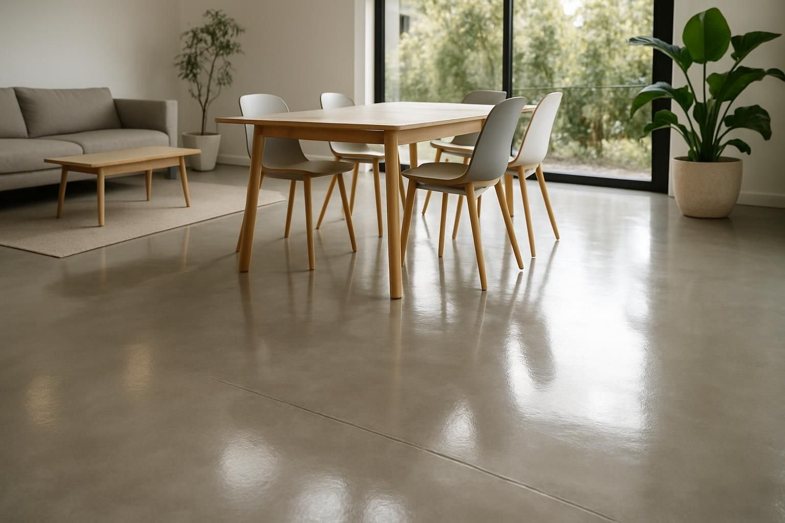 Découvrez les prix et avantages du béton ciré au sol. Suivez notre guide complet avec des conseils pratiques pour réussir votre projet de revêtement élégant et durable.