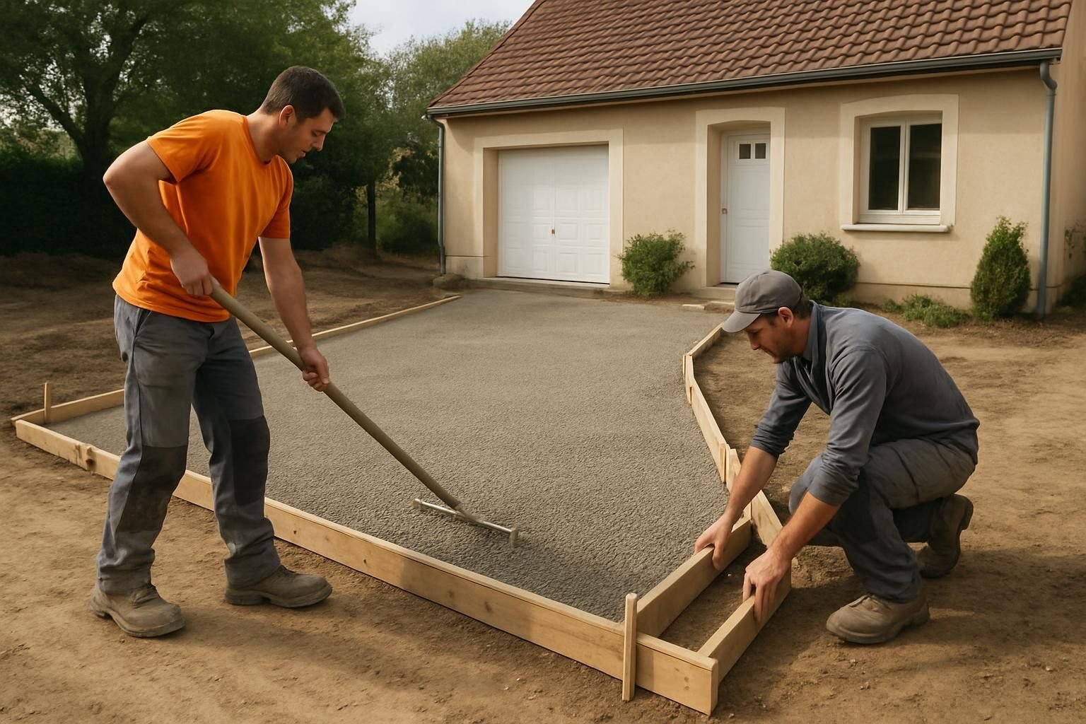 Découvrez les avantages de l'allée en béton désactivé, son coût et nos conseils pratiques pour une pose réussie et durable.