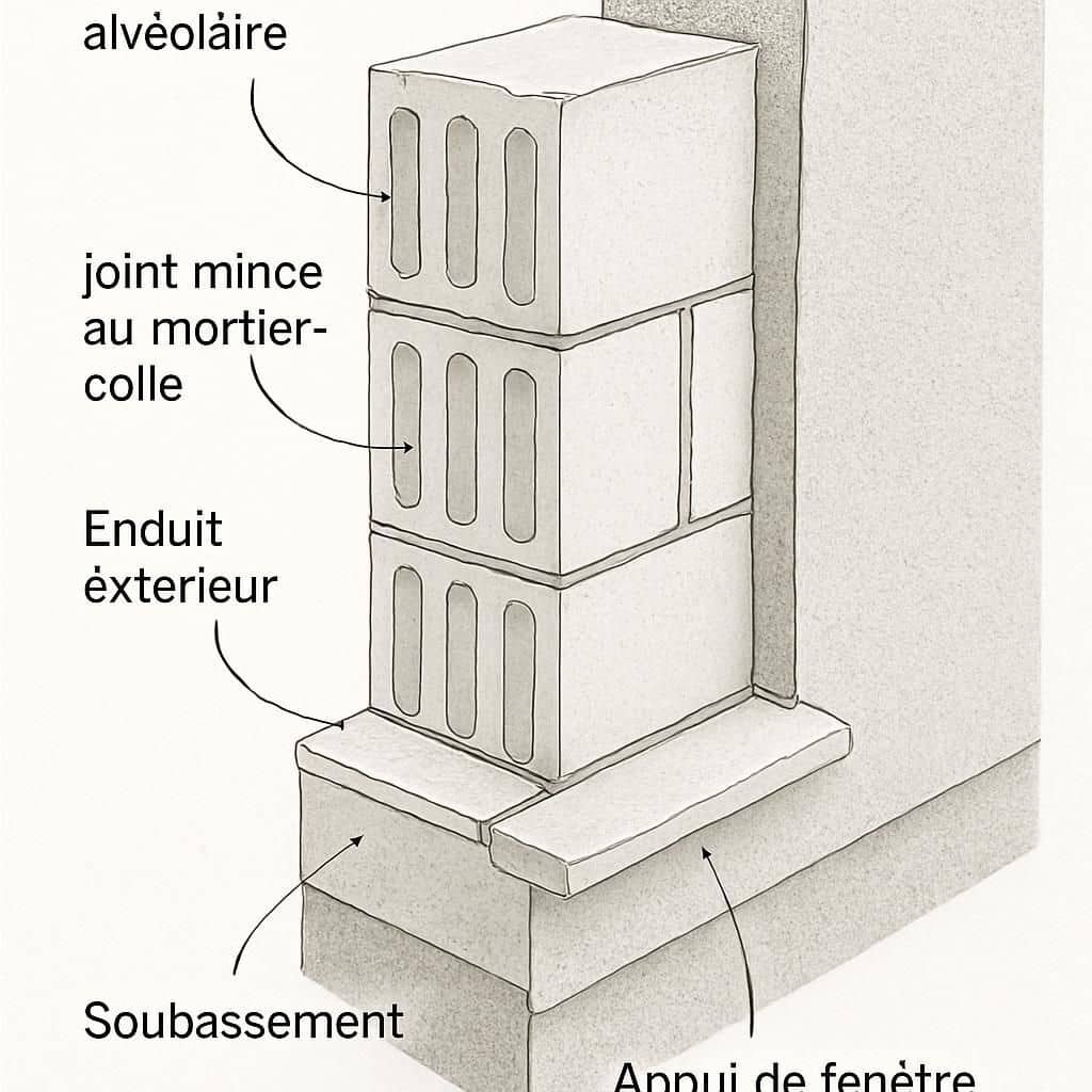 Découvrez les caractéristiques du béton cellulaire, ses avantages, et ses différentes utilisations dans la construction pour un choix efficace et écologique.