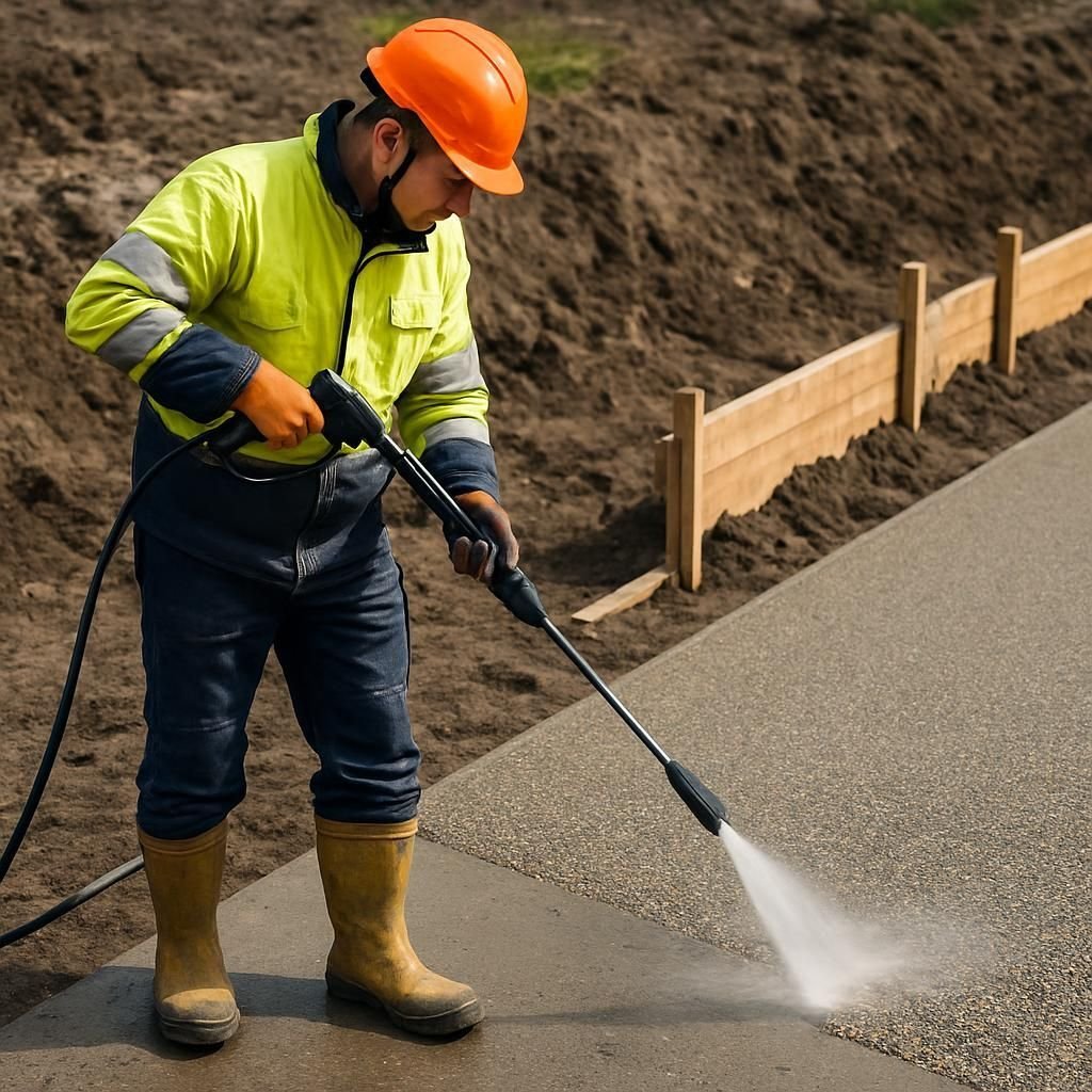 Découvrez tout ce que vous devez savoir sur la pose et l'entretien du béton désactivé, une solution esthétique et durable pour vos aménagements extérieurs.