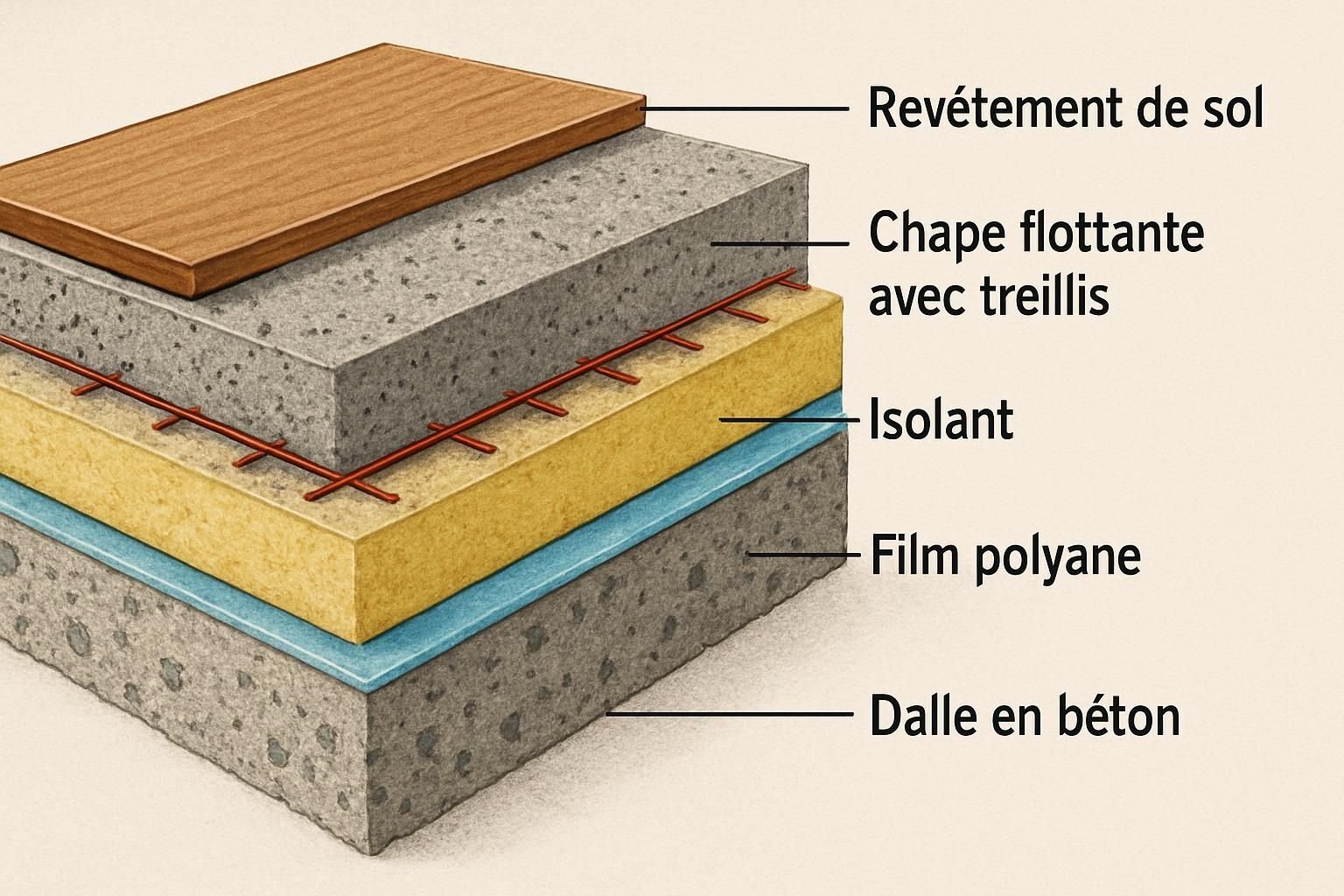 Découvrez notre guide complet sur la chape béton pour réussir tous vos travaux de construction et rénovation avec des conseils pratiques et des étapes détaillées.