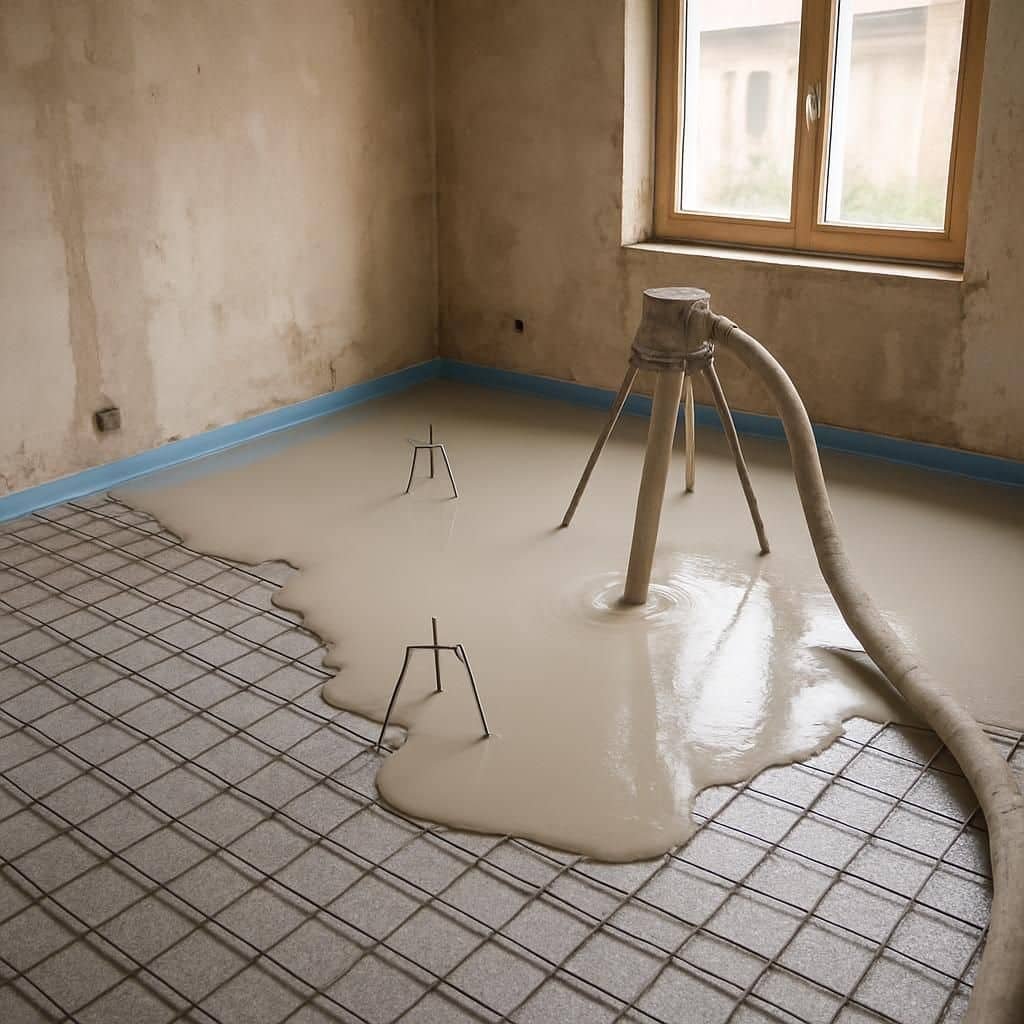 Découvrez notre guide complet sur la chape béton liquide : conseils pratiques, prix détaillés et astuces pour réussir vos travaux de construction et rénovation.
