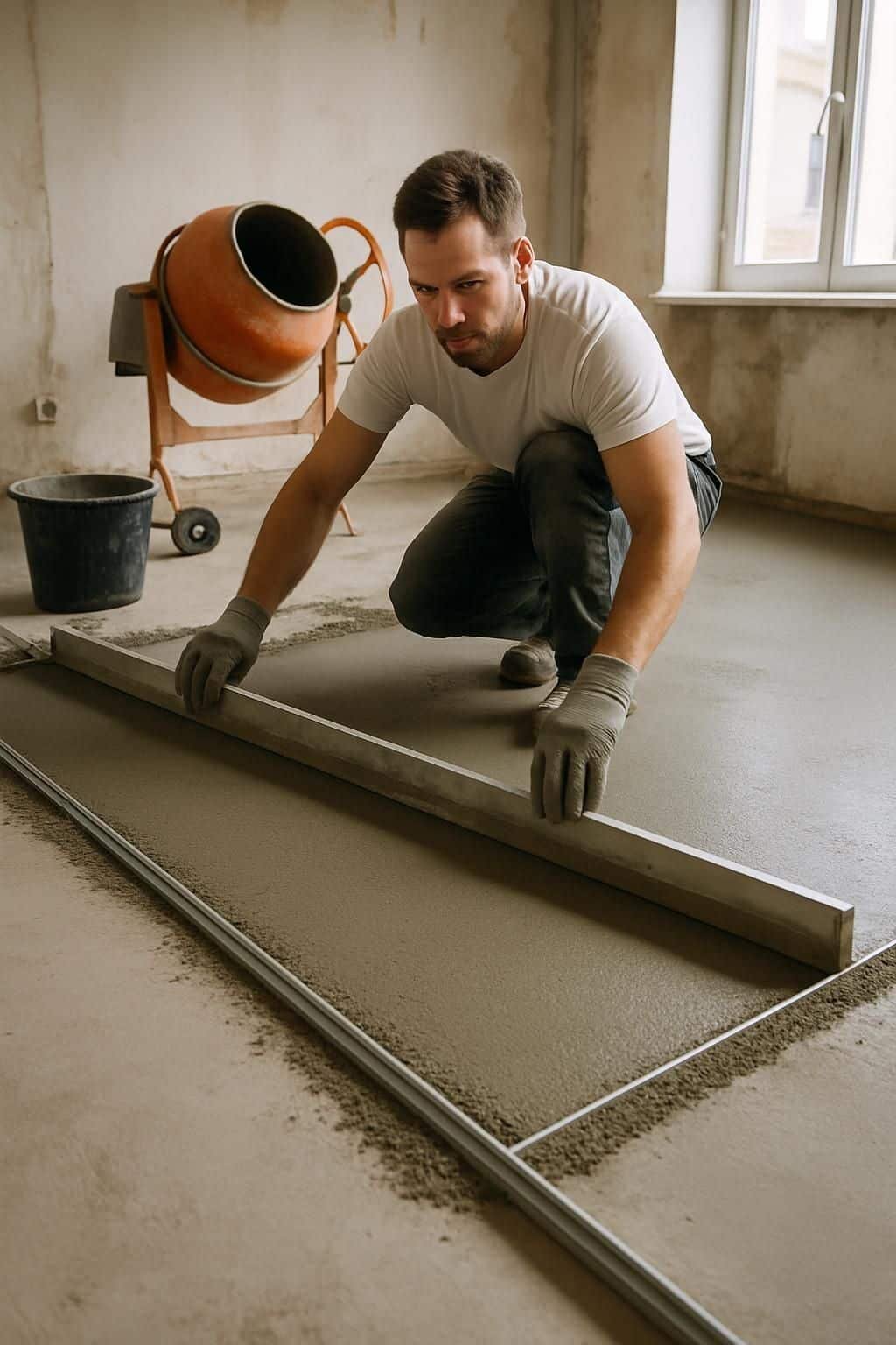 Découvrez nos conseils pour réussir une chape béton de 5 cm, avec les dosages précis et les étapes essentielles pour un résultat parfait et durable.