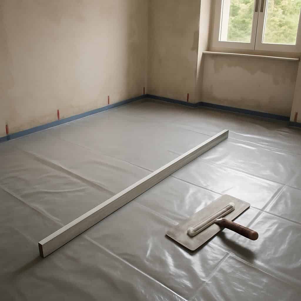 Découvrez notre guide complet pour réussir la réalisation d'une chape béton, étape par étape, avec des conseils pratiques et astuces pour un travail durable et de qualité.