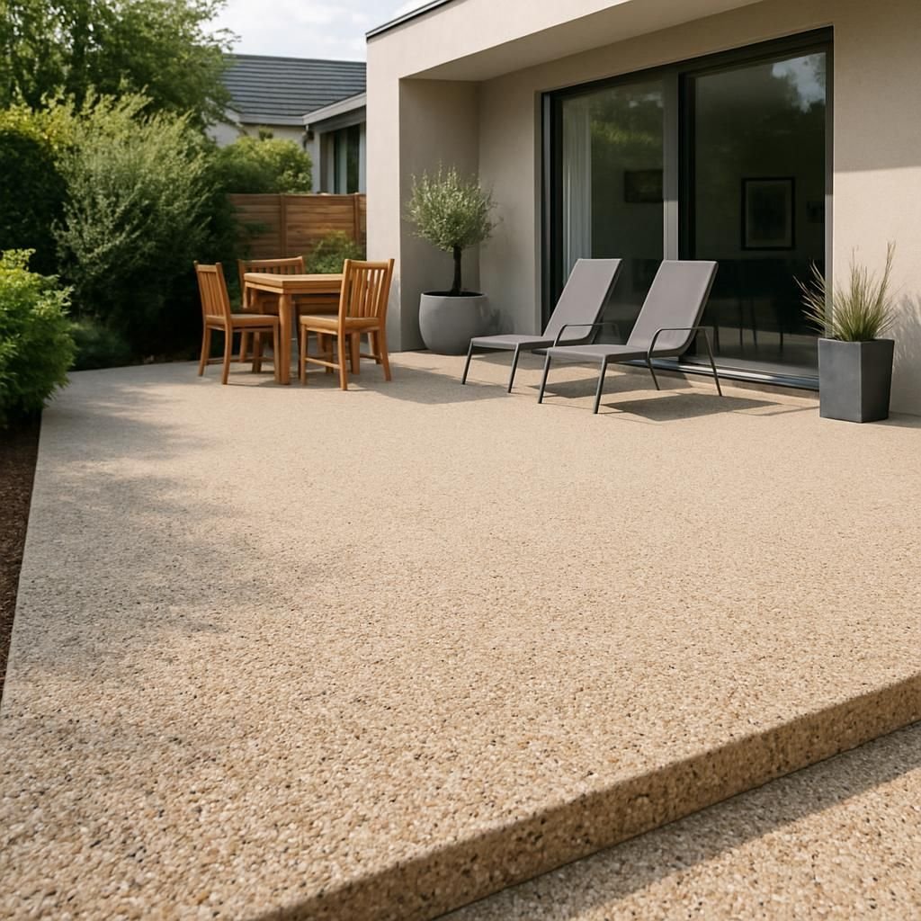 Découvrez nos astuces pour réussir l'installation de votre terrasse en béton désactivé et profitez d'un extérieur à la fois esthétique et durable.